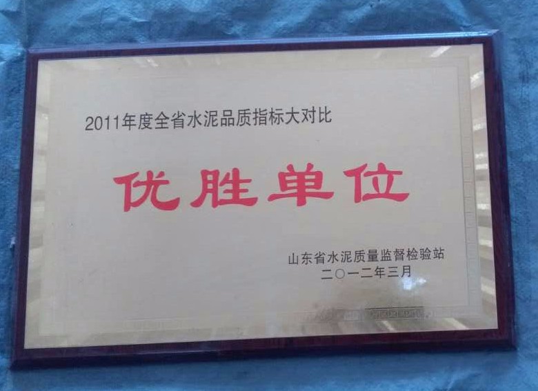 2011优胜单位